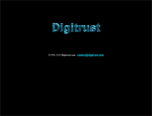 Tablet Screenshot of digitrust.com